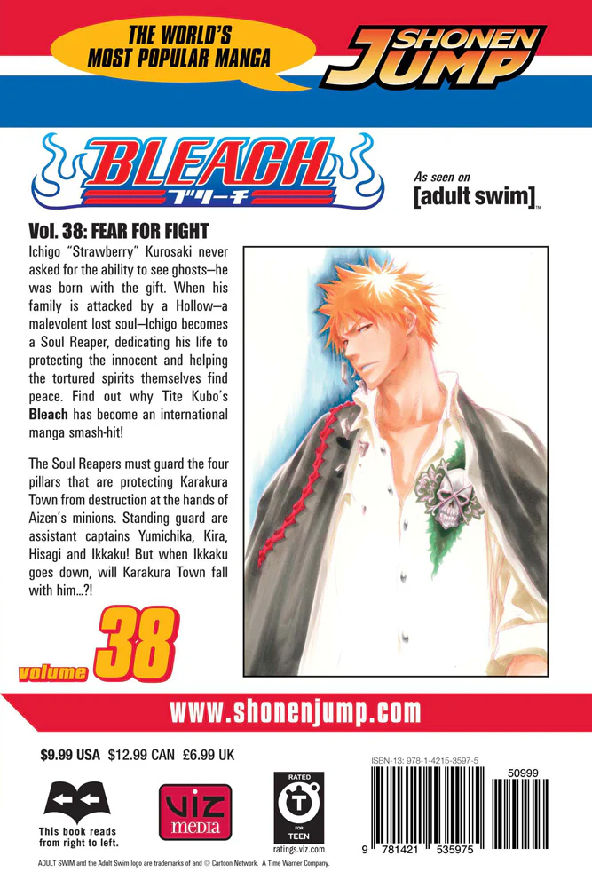 BLEACH Manga Volume 38 - Image 2