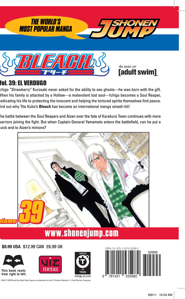 BLEACH Manga Volume 39 - Image 2