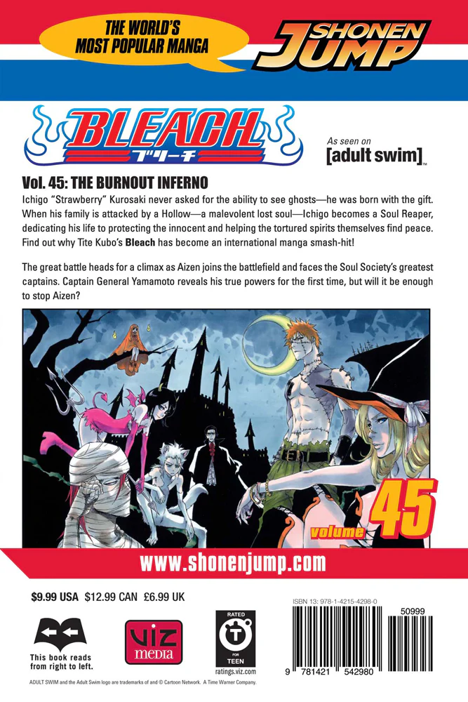 BLEACH Manga Volume 45 - Image 2