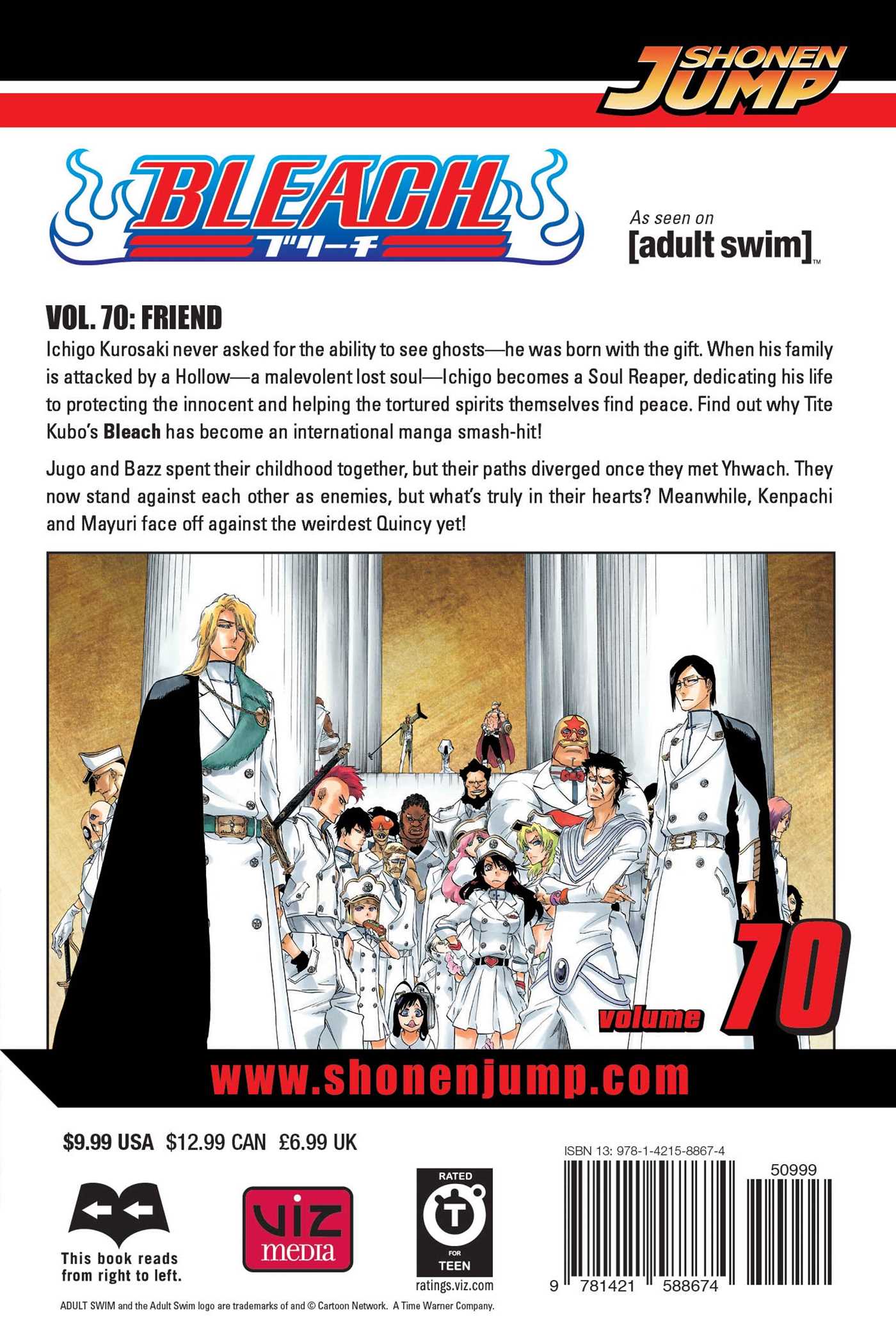 BLEACH Manga Volume 70 - Image 2