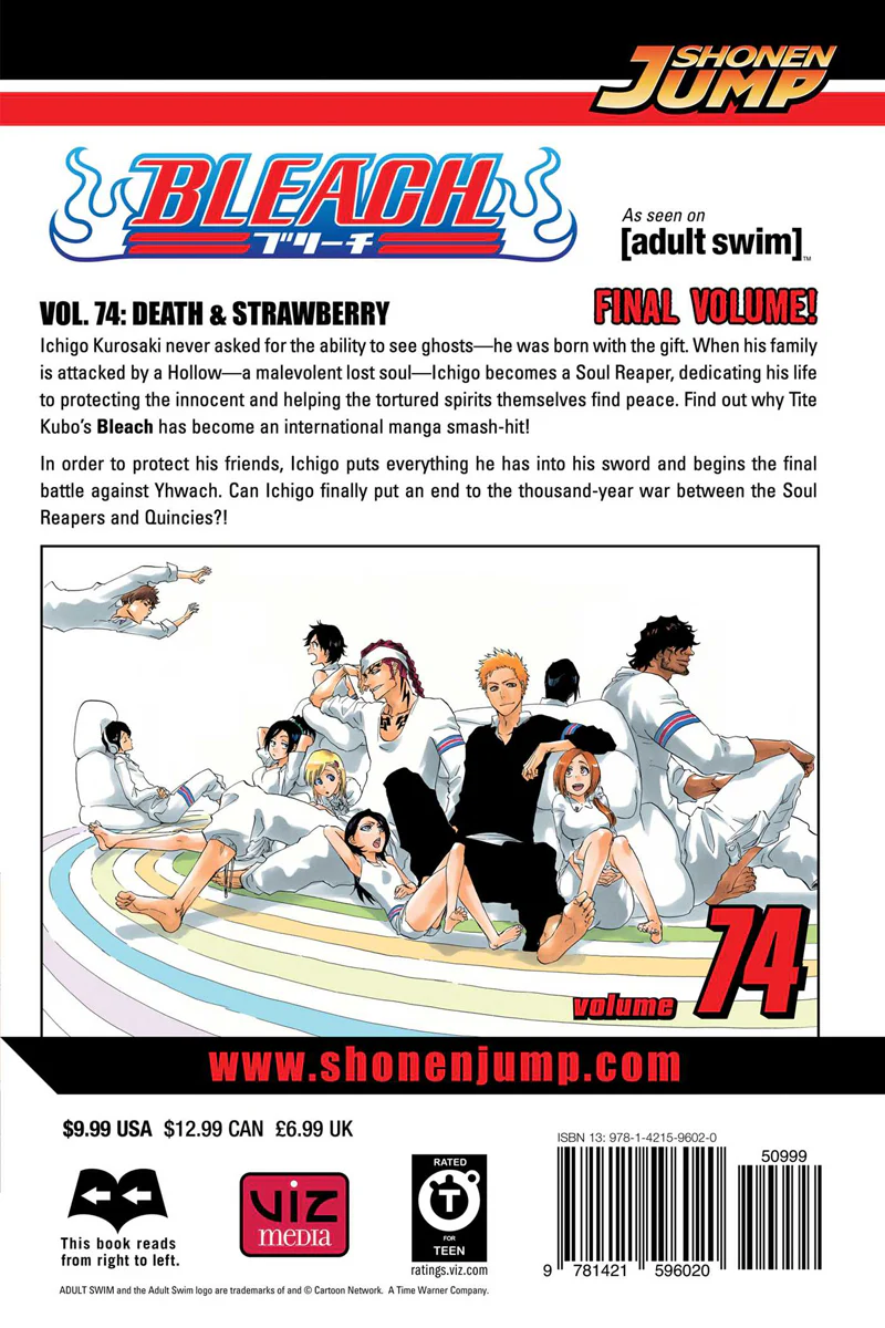 BLEACH Manga Volume 74 - Image 2