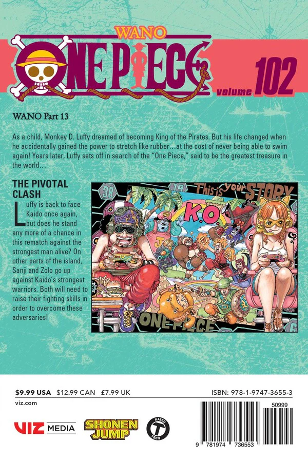One Piece Manga Volume 102 - Image 2
