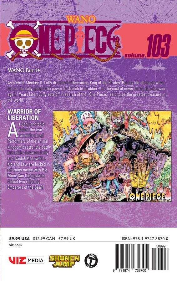 One Piece Manga Volume 103 - Image 2