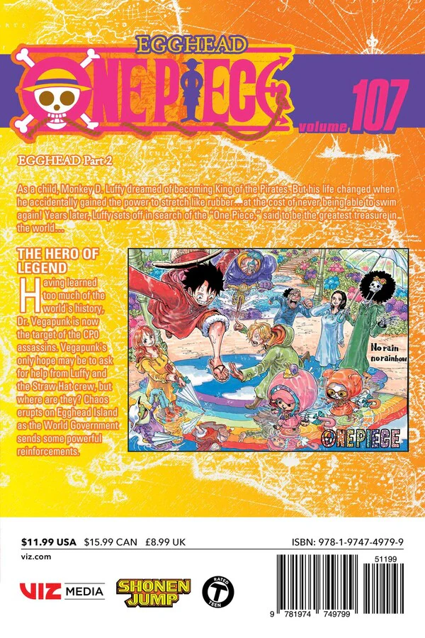 One Piece Manga Volume 107 - Image 2