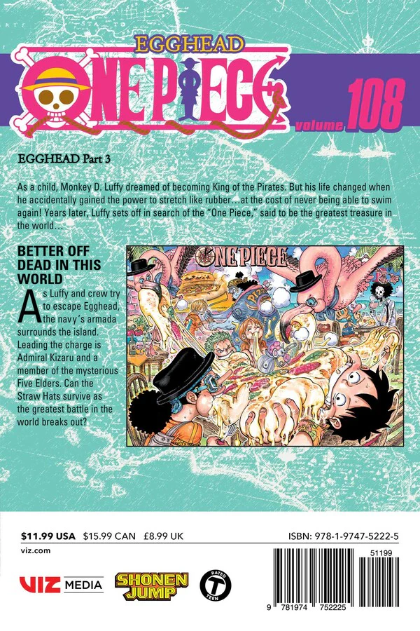 One Piece Manga Volume 108 - Image 2
