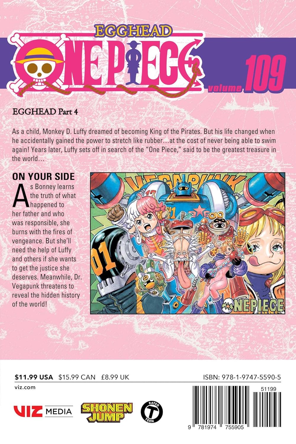 One Piece Manga Volume 109 - Image 2
