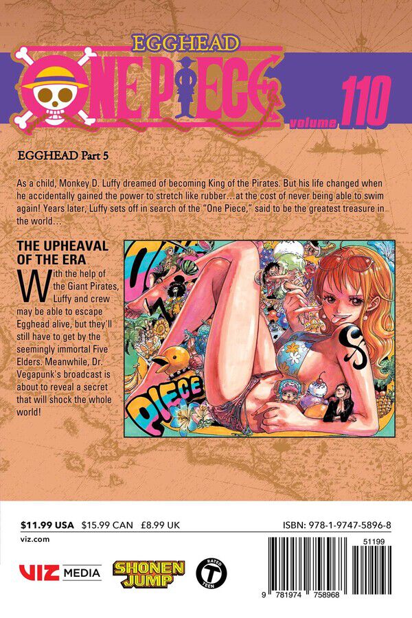 One Piece Manga Volume 110 - Image 2