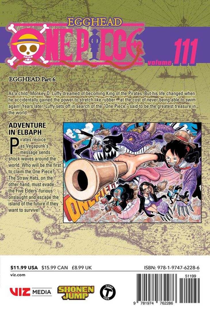One Piece Manga Volume 111 - Image 2