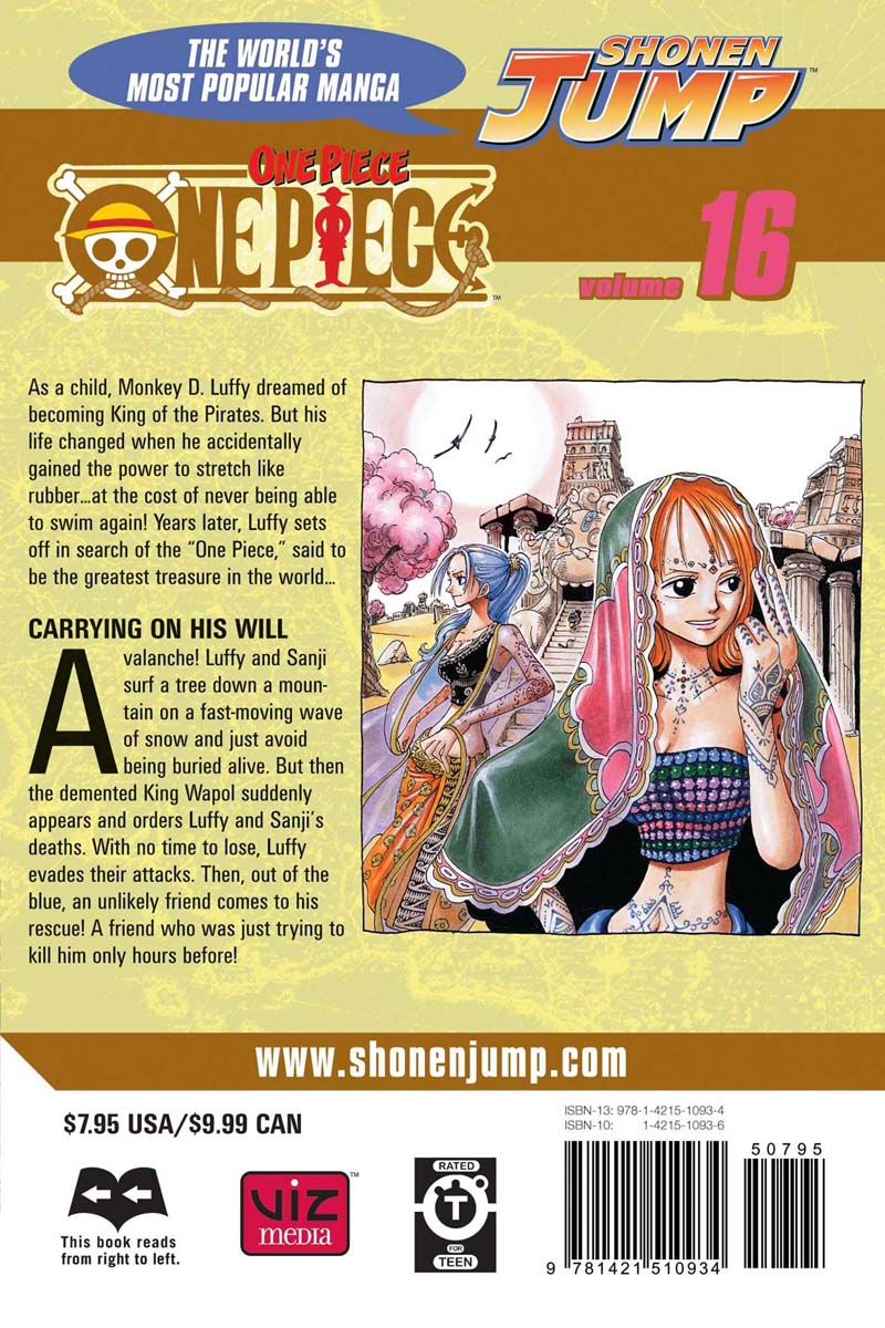 One Piece Manga Volume 16 - Image 2