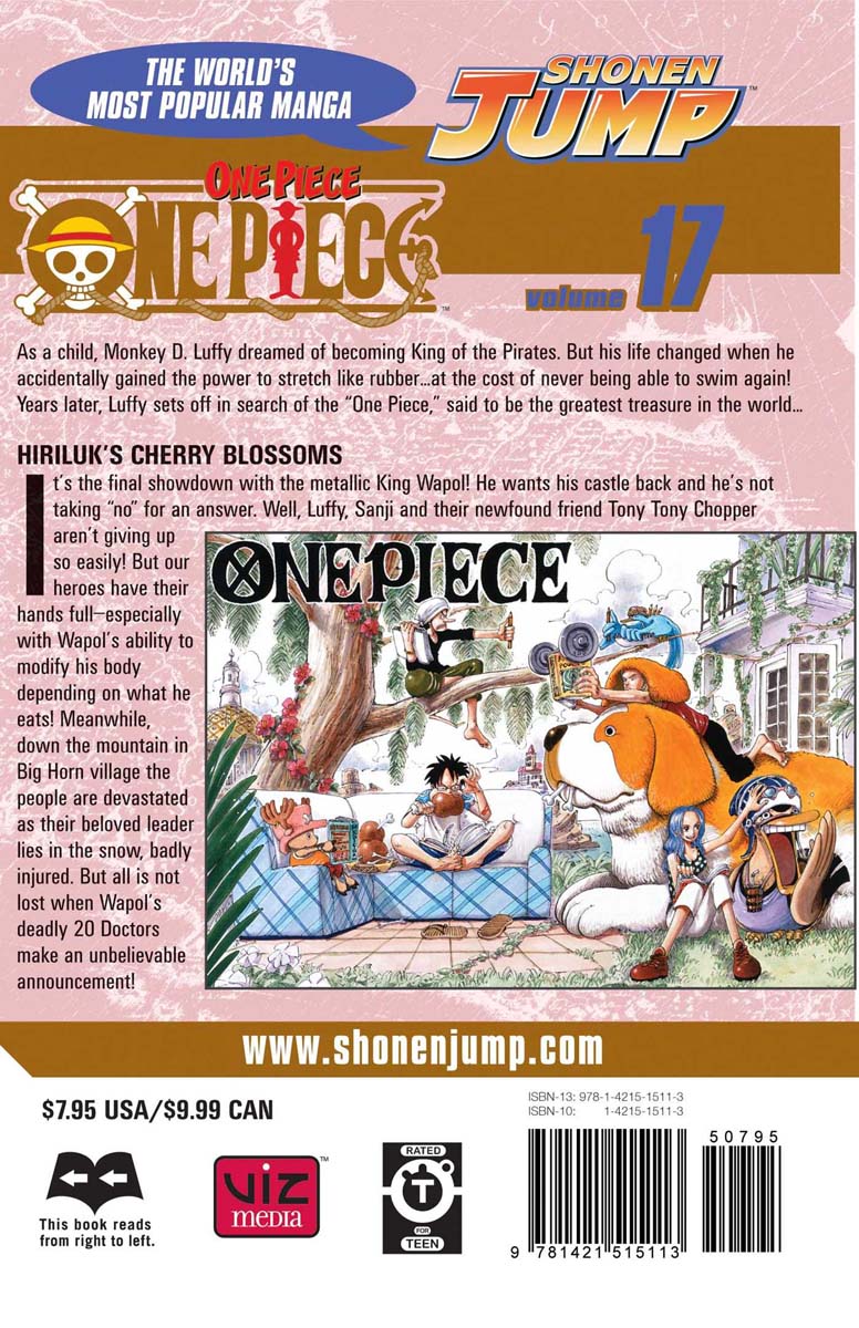 One Piece Manga Volume 17 - Image 2