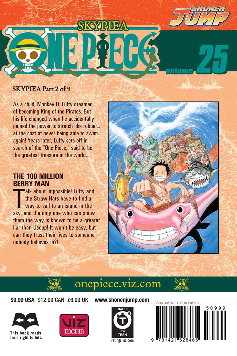 One Piece Manga Volume 25 - Image 2