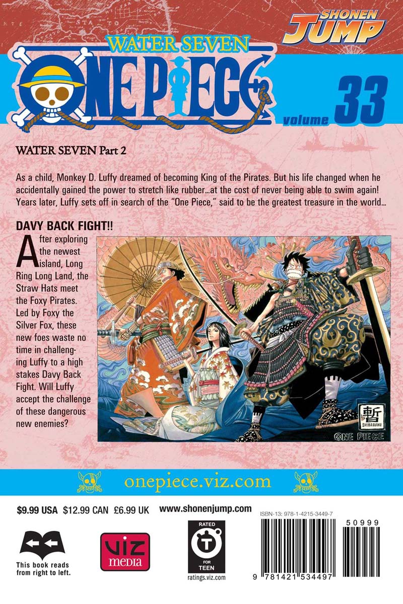 One Piece Manga Volume 33 - Image 2