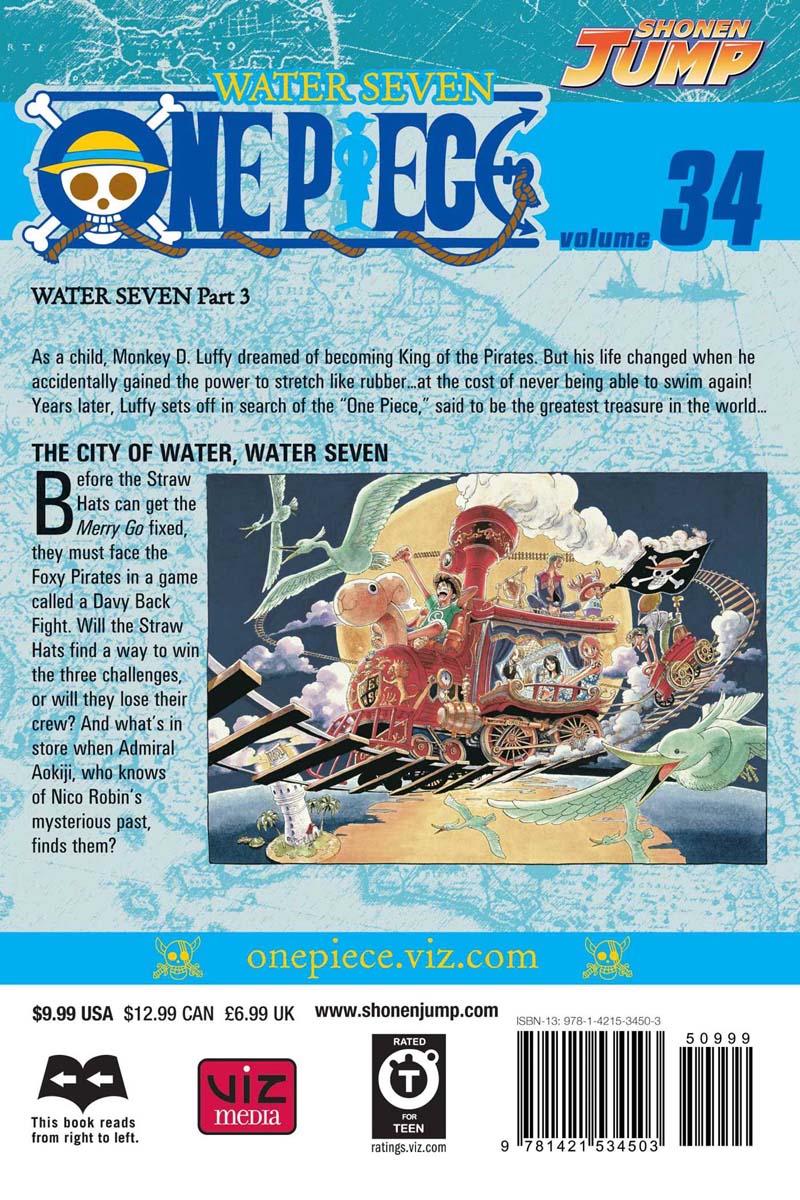 One Piece Manga Volume 34 - Image 2