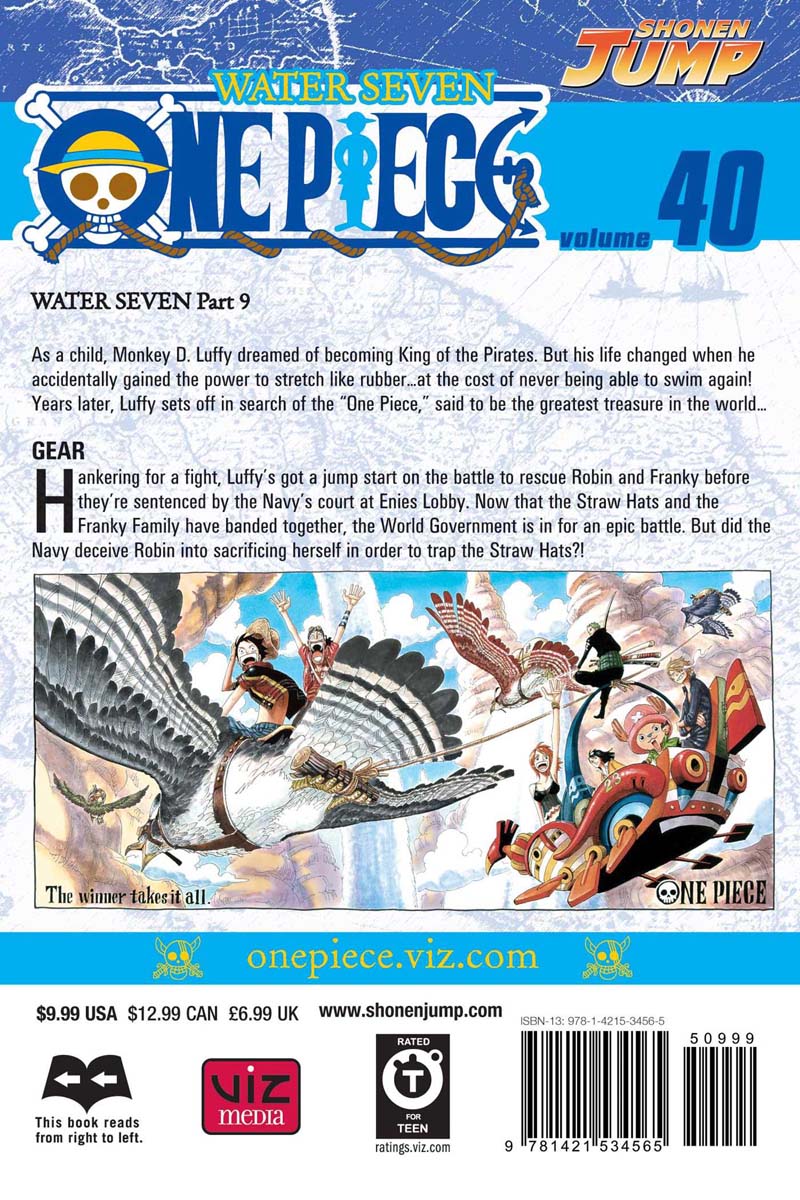 One Piece Manga Volume 40 - Image 2