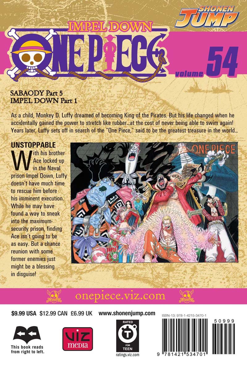 One Piece Manga Volume 54 - Image 2