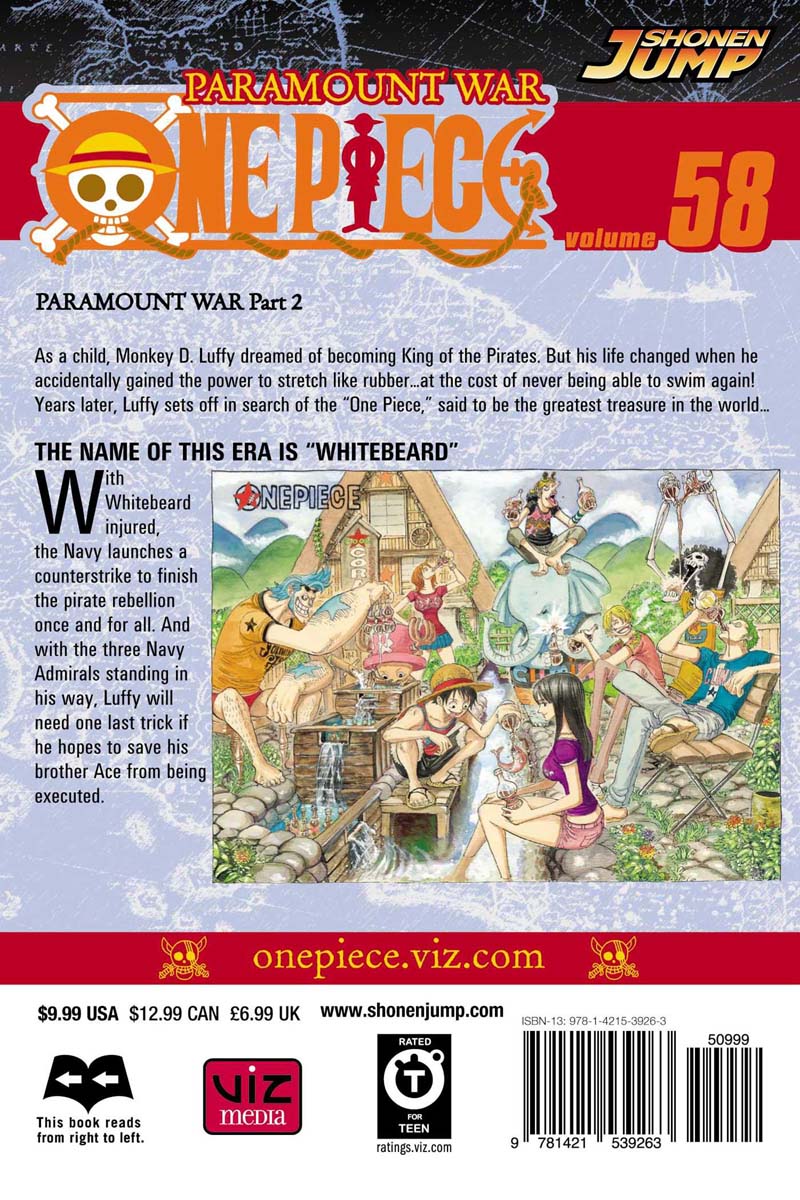 One Piece Manga Volume 58 - Image 2
