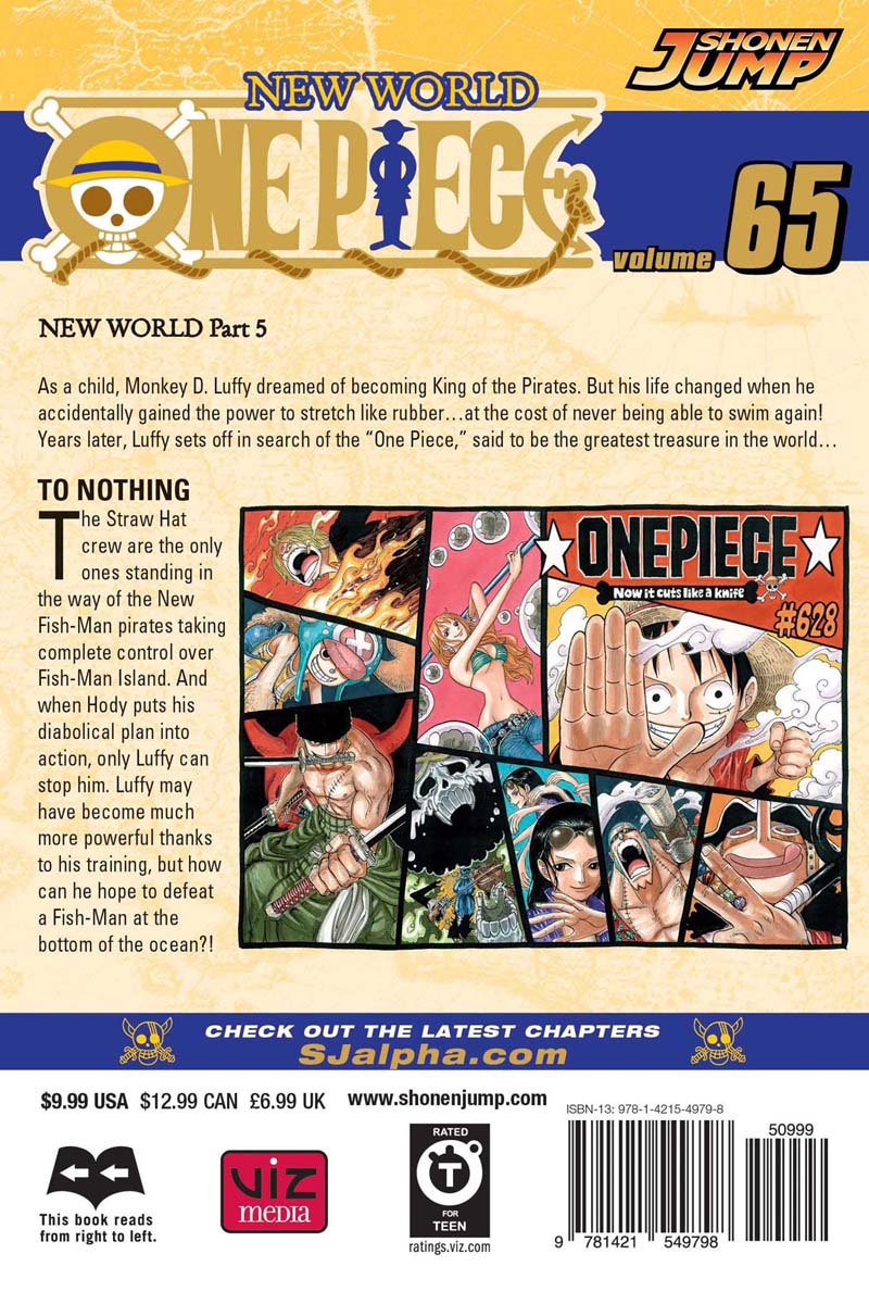 One Piece Manga Volume 65 - Image 2