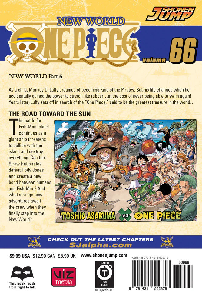 One Piece Manga Volume 66 - Image 2