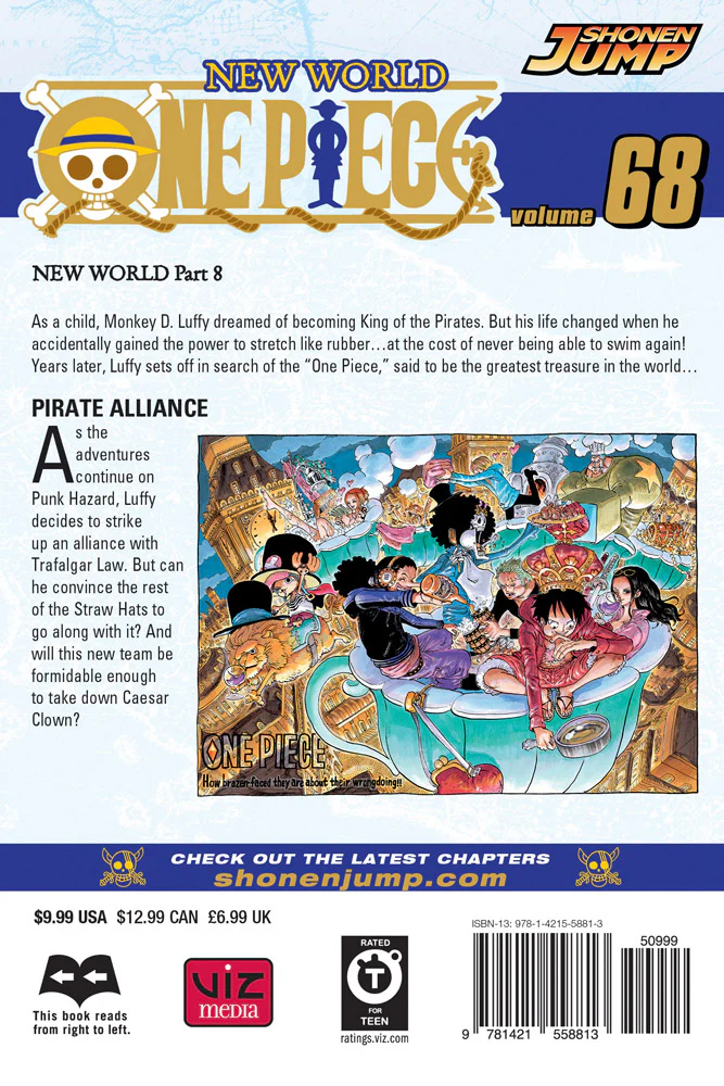 One Piece Manga Volume 68 - Image 2