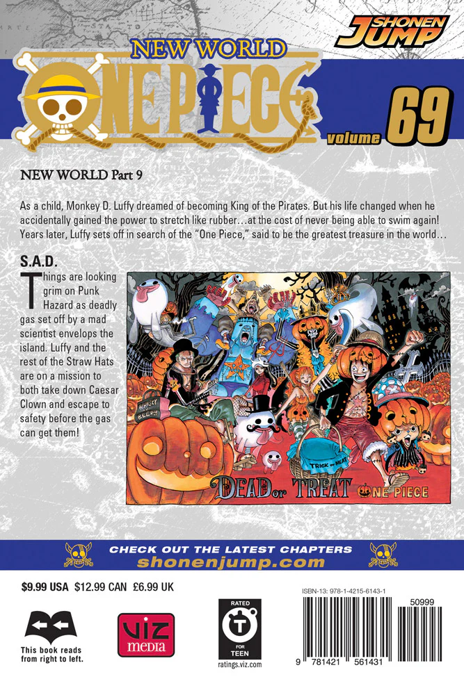 One Piece Manga Volume 69 - Image 2