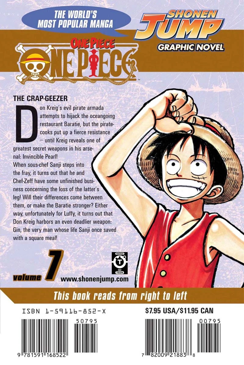 One Piece Manga Volume 7 - Image 2