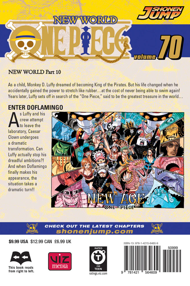 One Piece Manga Volume 70 - Image 2