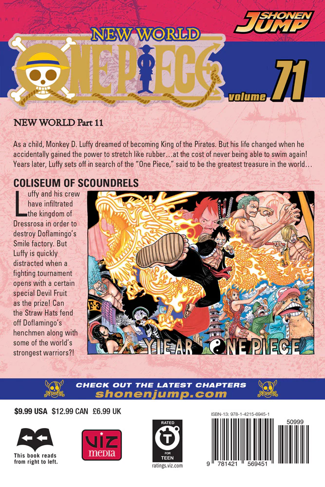 One Piece Manga Volume 71 - Image 2