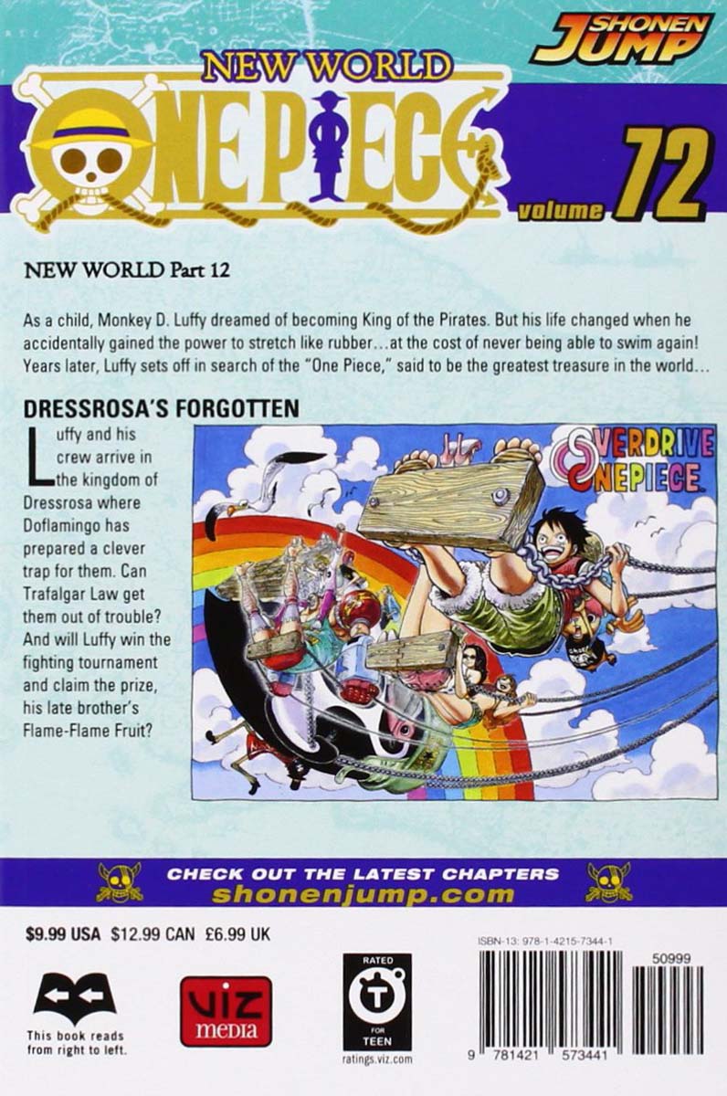 One Piece Manga Volume 72 - Image 2