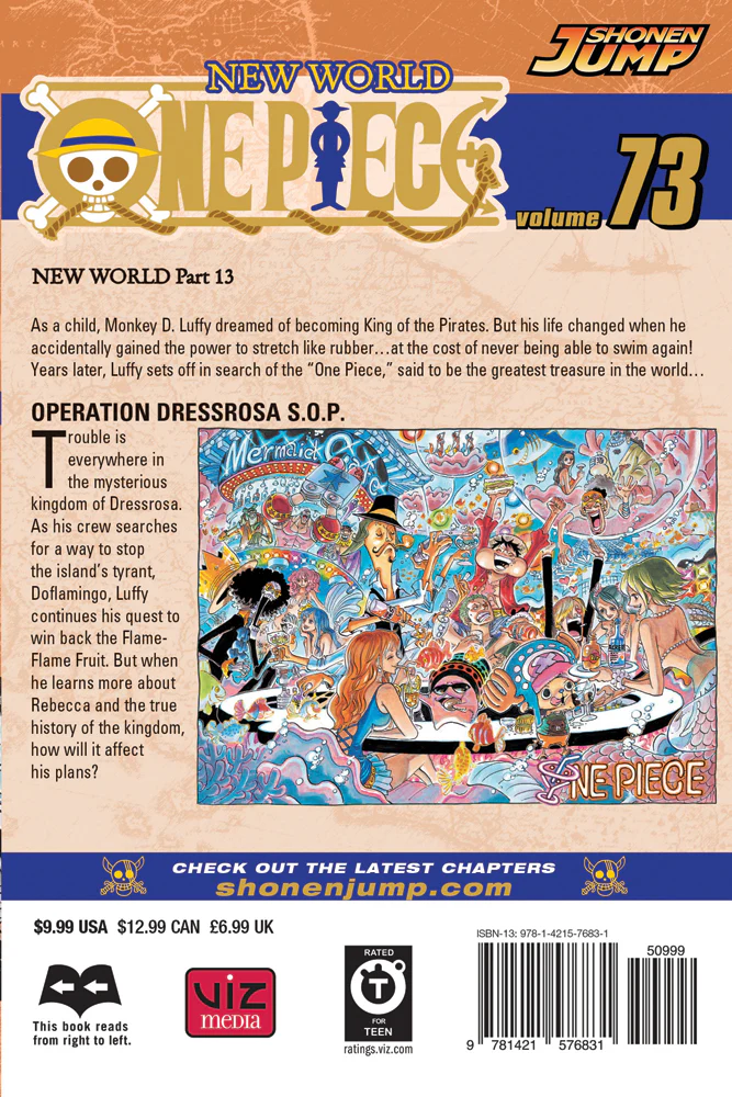One Piece Manga Volume 73 - Image 2