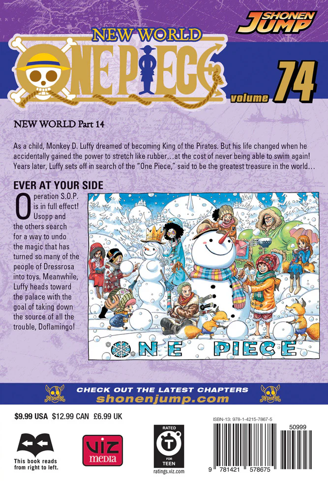 One Piece Manga Volume 74 - Image 2