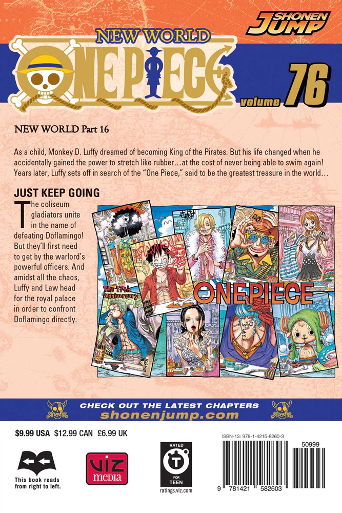 One Piece Manga Volume 76 - Image 2