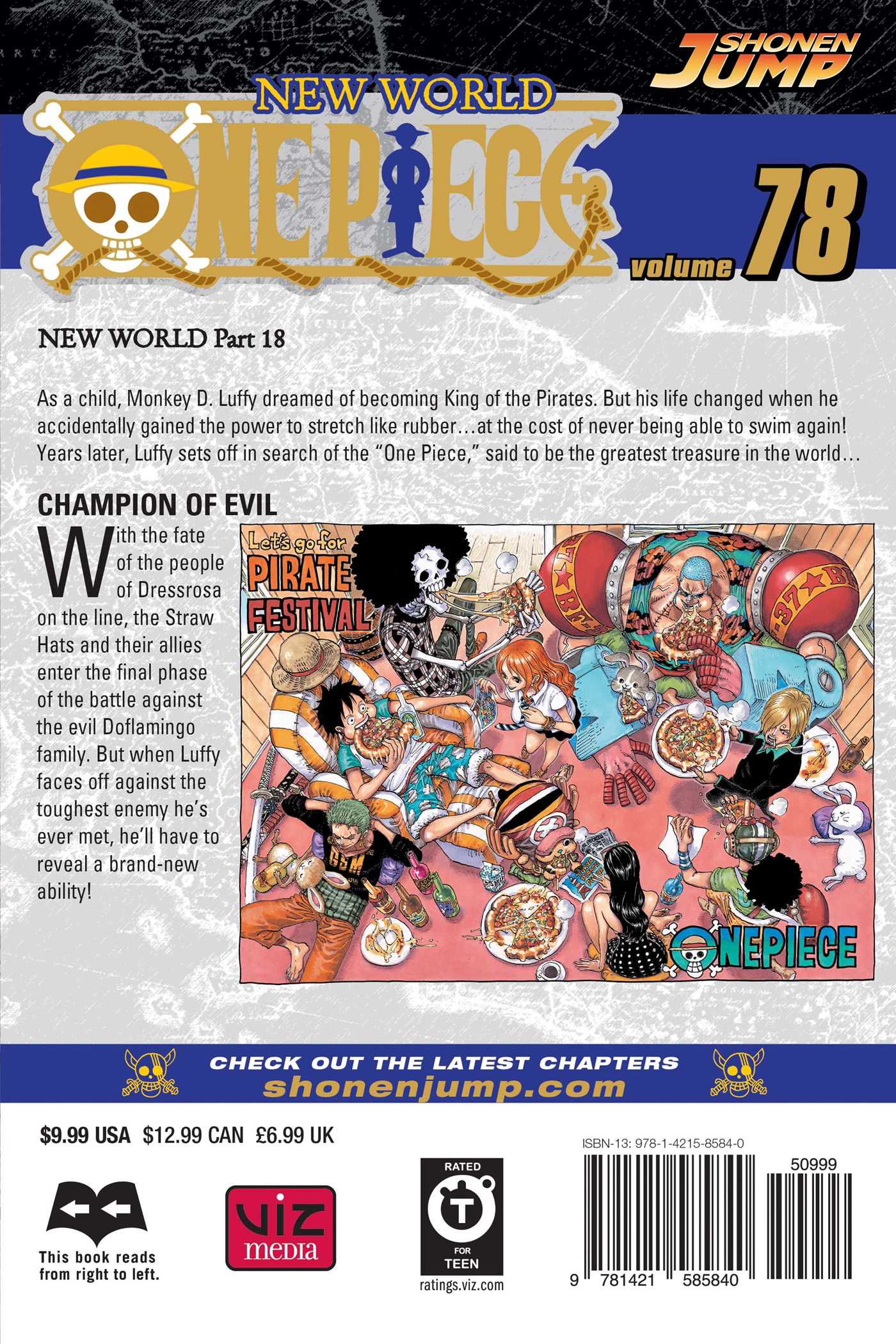 One Piece Manga Volume 78 - Image 2