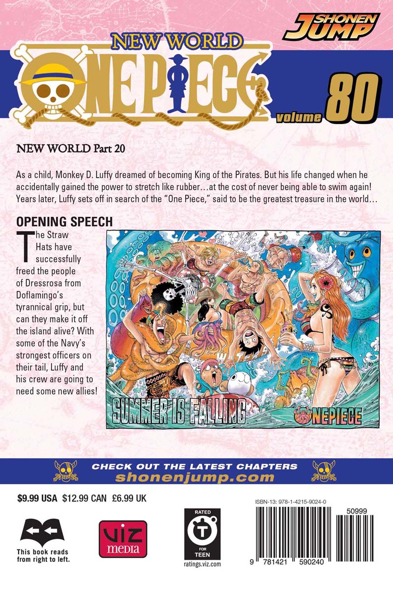 One Piece Manga Volume 80 - Image 2