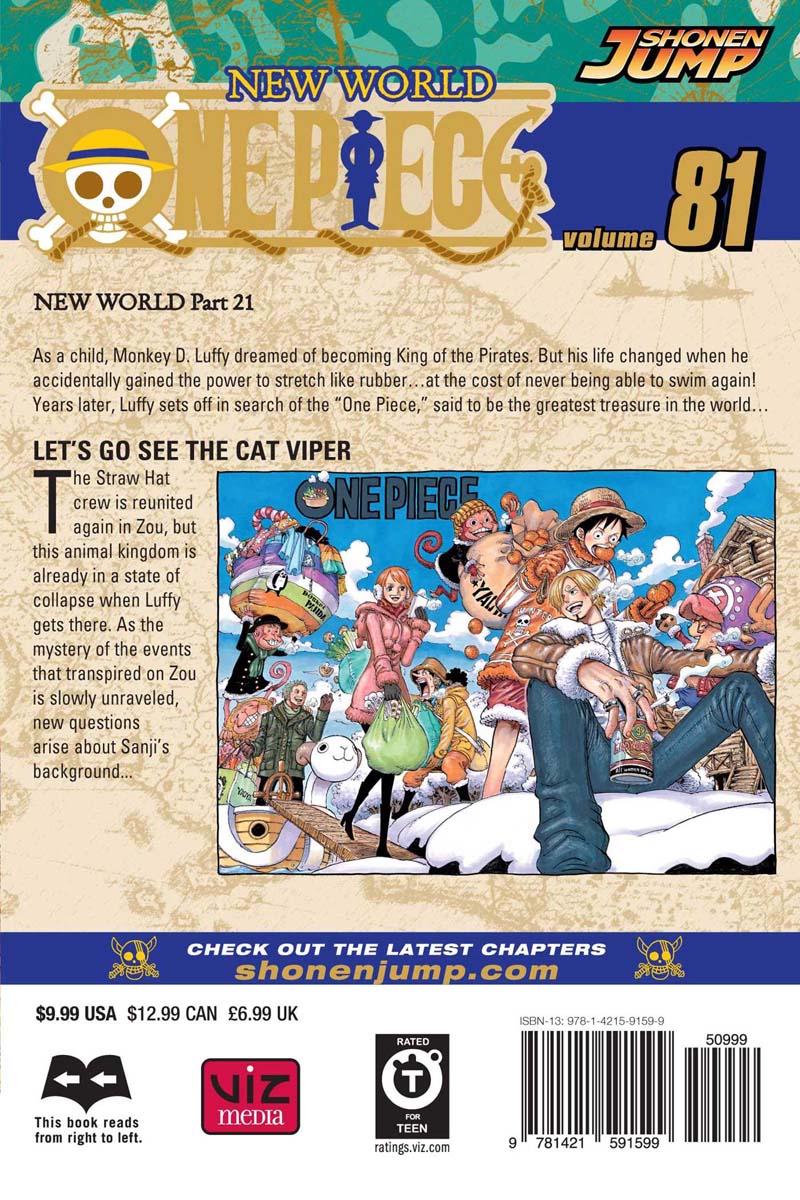One Piece Manga Volume 81 - Image 2