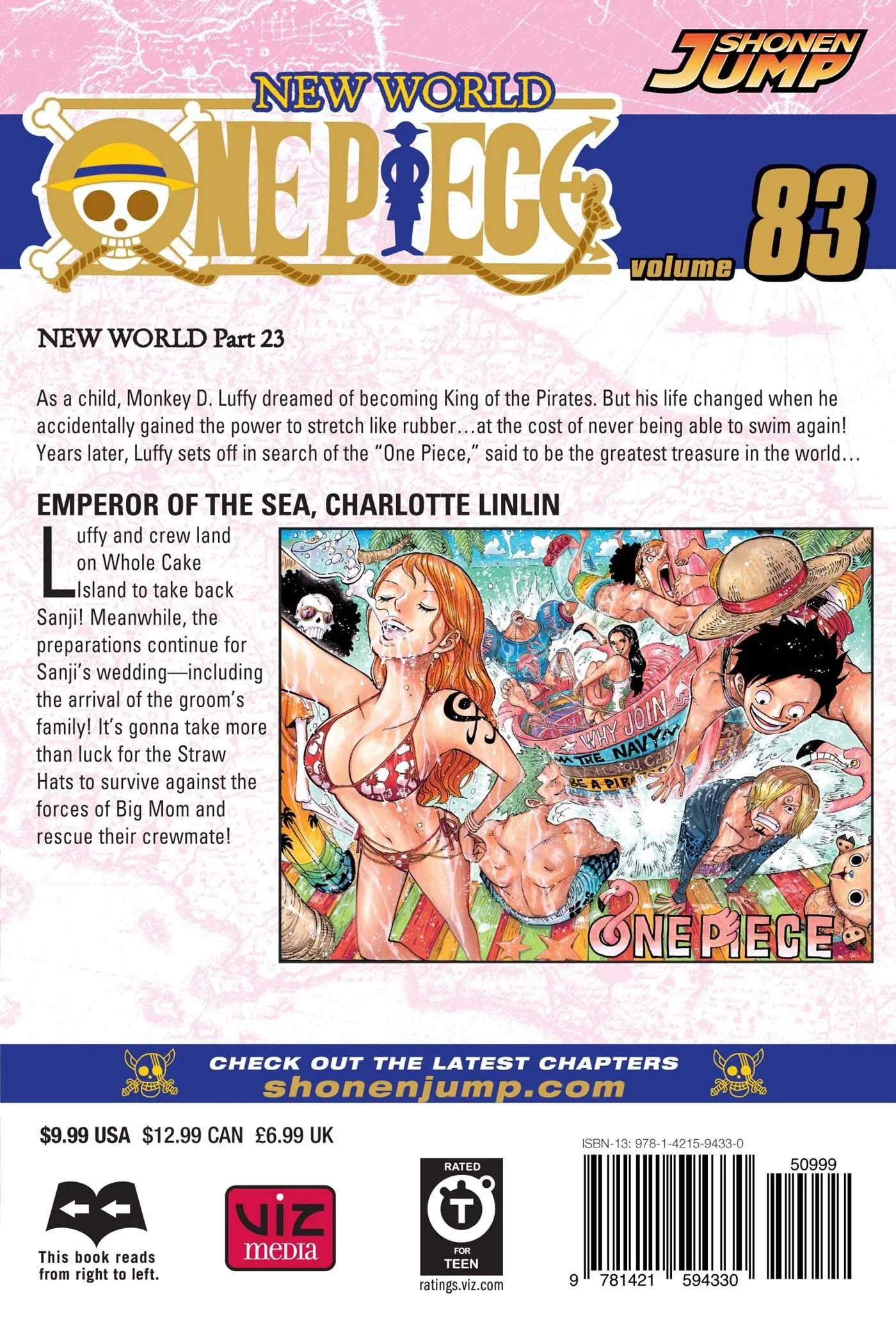 One Piece Manga Volume 83 - Image 2