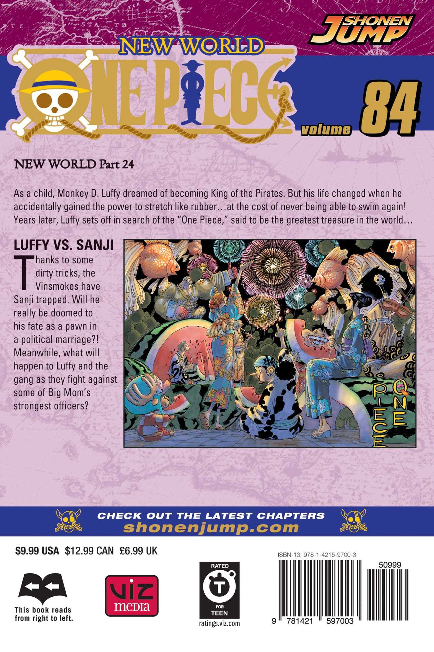 One Piece Manga Volume 84 - Image 2