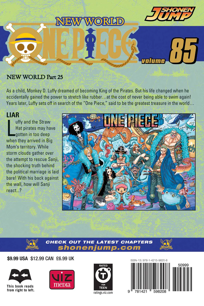 One Piece Manga Volume 85 - Image 2