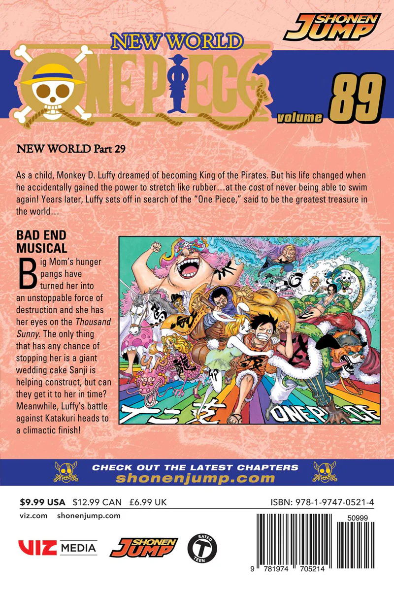 One Piece Manga Volume 89 - Image 2