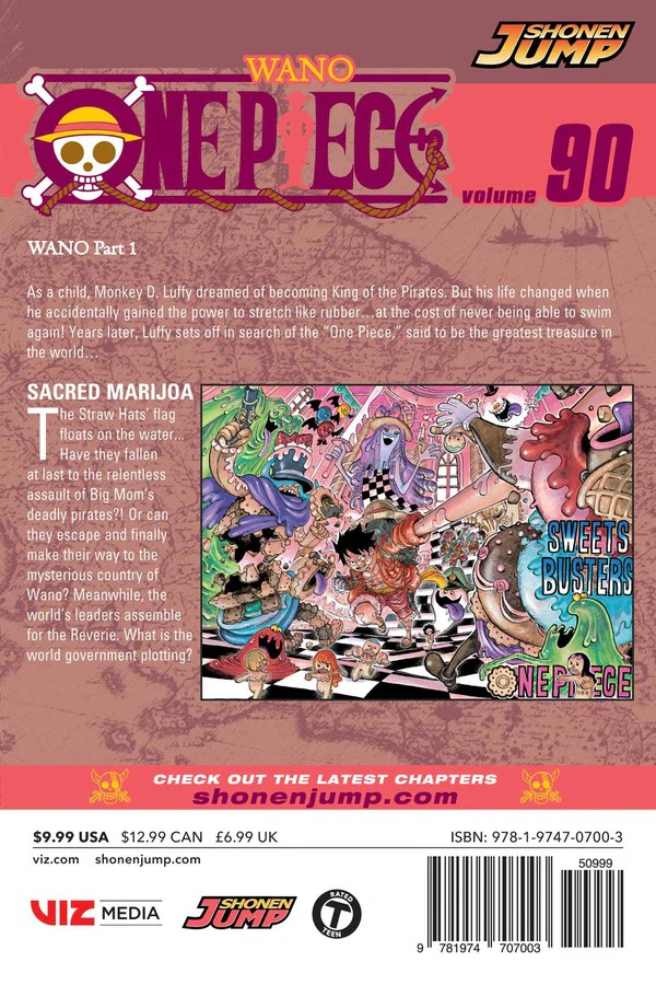 One Piece Manga Volume 90 - Image 2