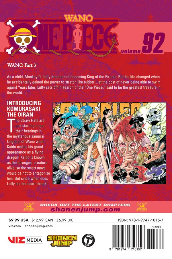 One Piece Manga Volume 92 - Image 2