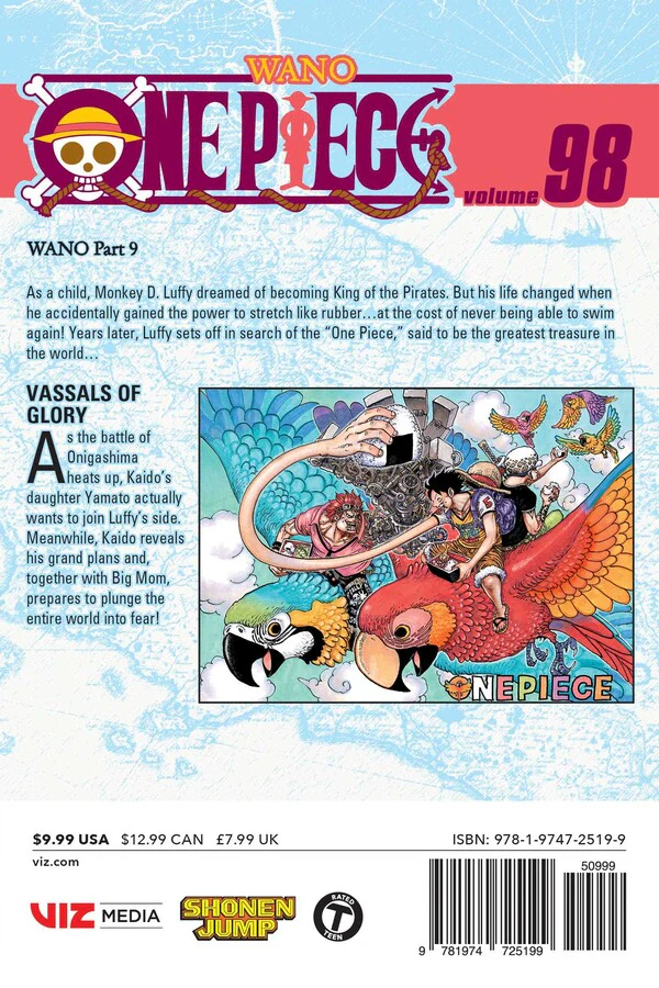 One Piece Manga Volume 98 - Image 2