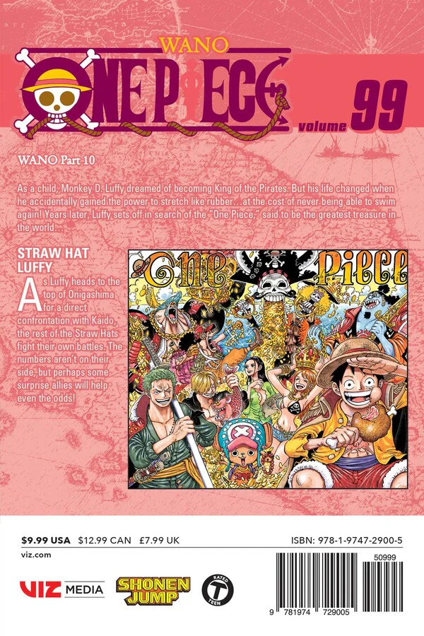 One Piece Manga Volume 99 - Image 2