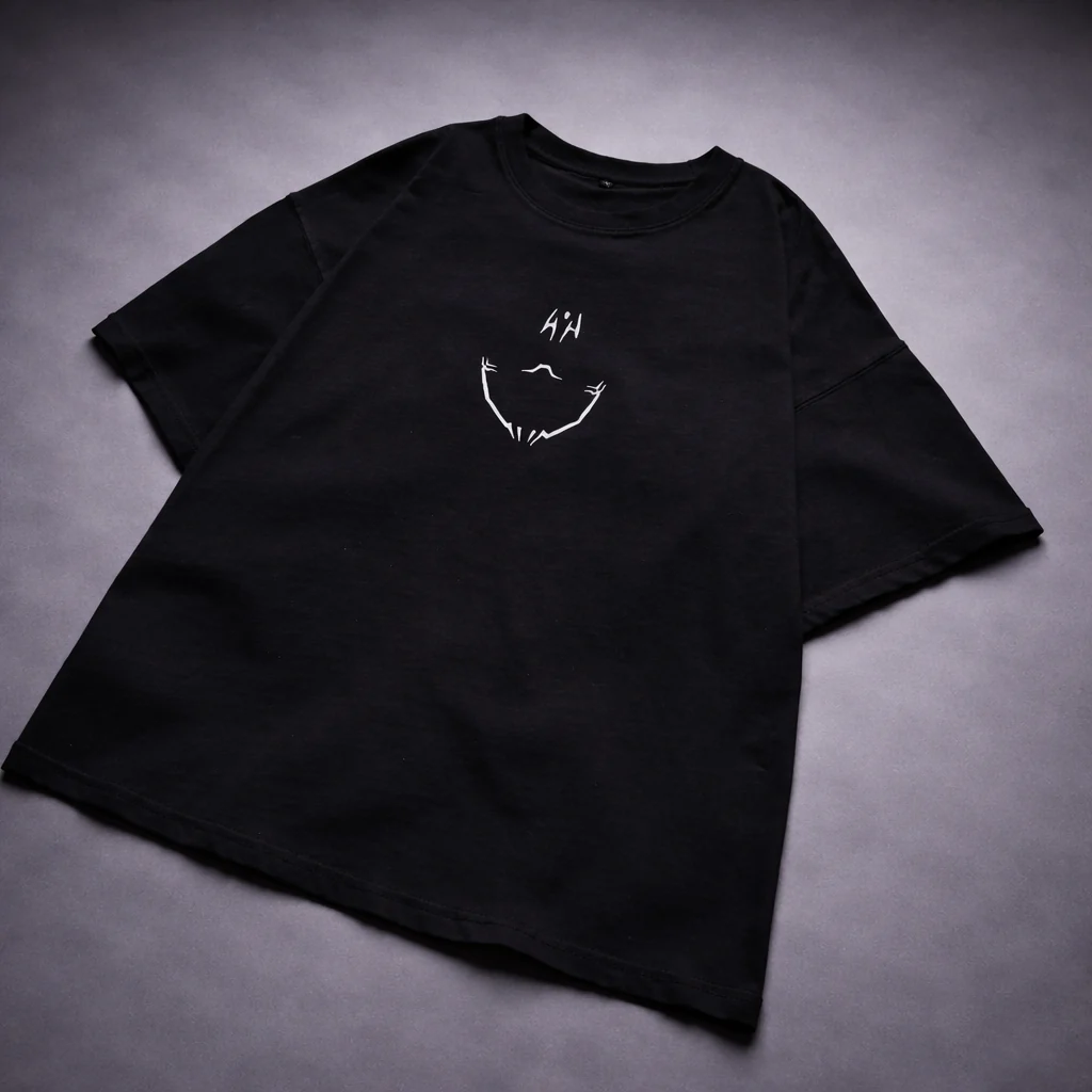 Sukuna – Inspired Unisex Drop shoulder Tee - Image 3