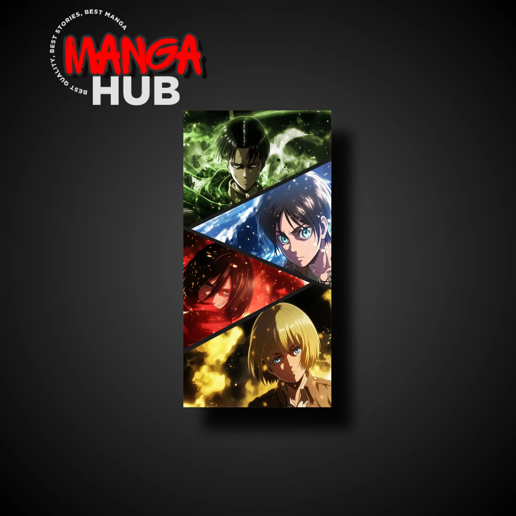 Attack on titan Wall Art | Single-Frame